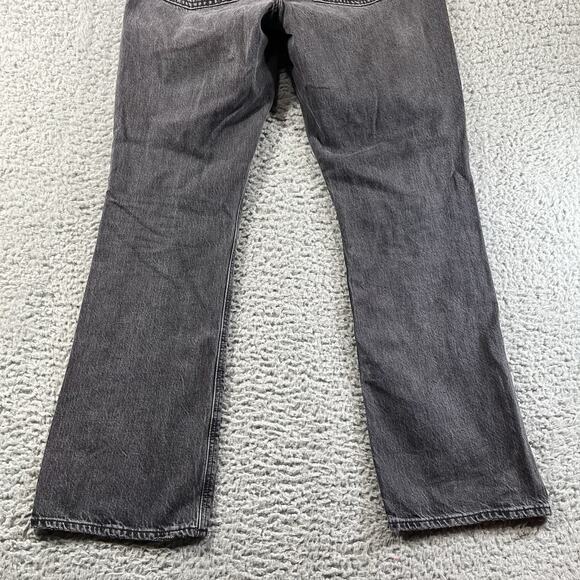 AMERICAN EAGLE 90s BOOTCUT JEANS WOMENS 2 BLACK DISTRESSED 28” WAIST 29” INSEAM - Picture 12 of 15